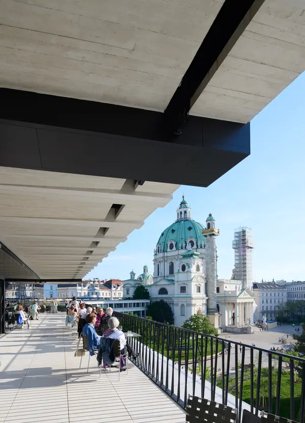 Terrasse im Wien Museum