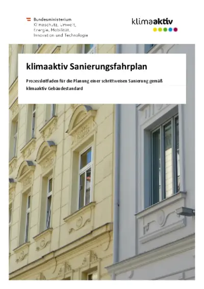 klimaaktiv Sanierungsfahrplan